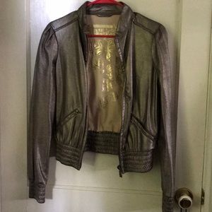 Miss Sixty Silver Jacket Small